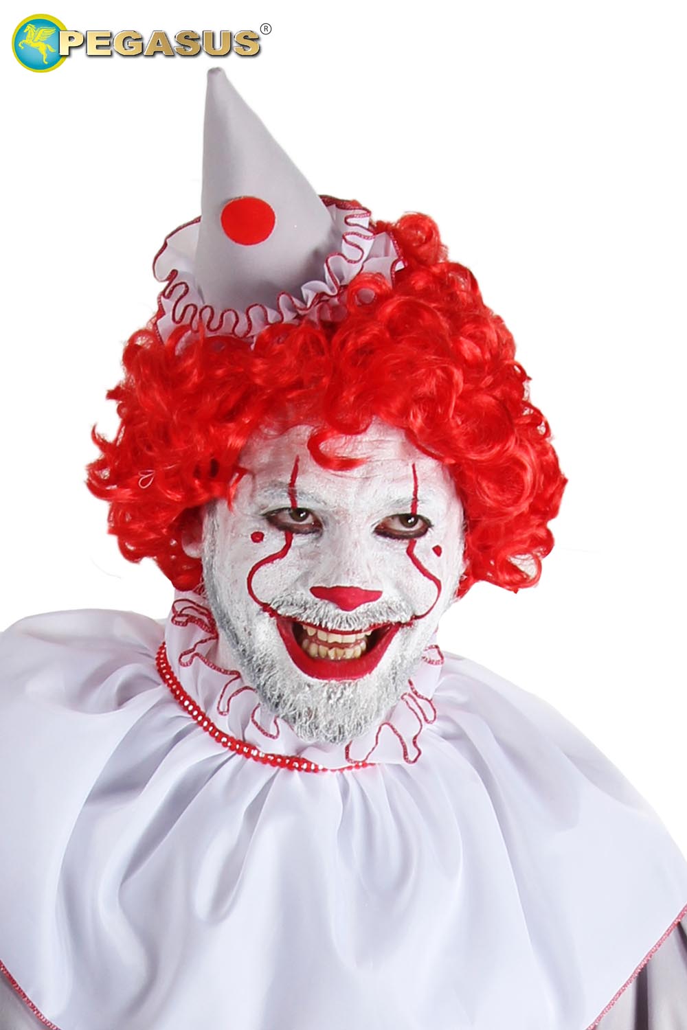 PARRUCCA PAGLIACCIO HORROR